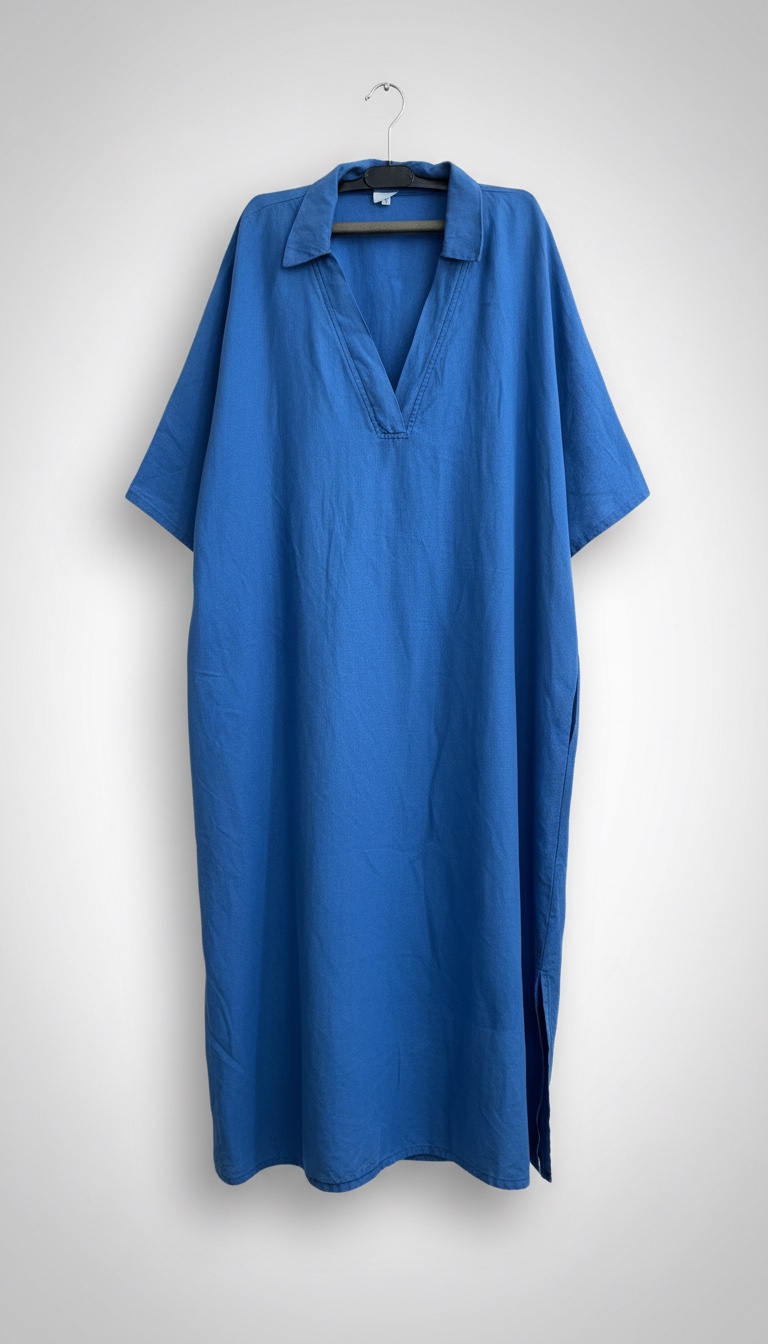 Robe camaieu bleu XL