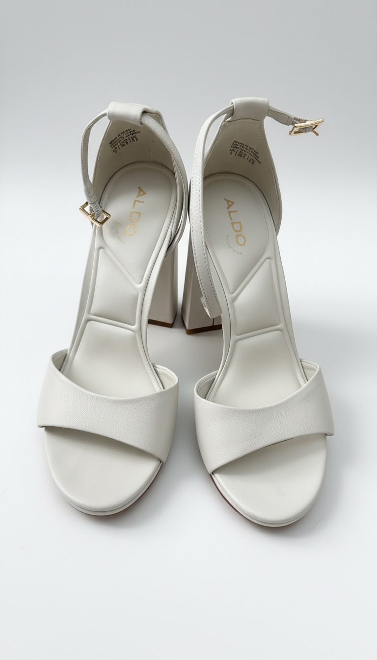 Talon aldo blanc  38,5