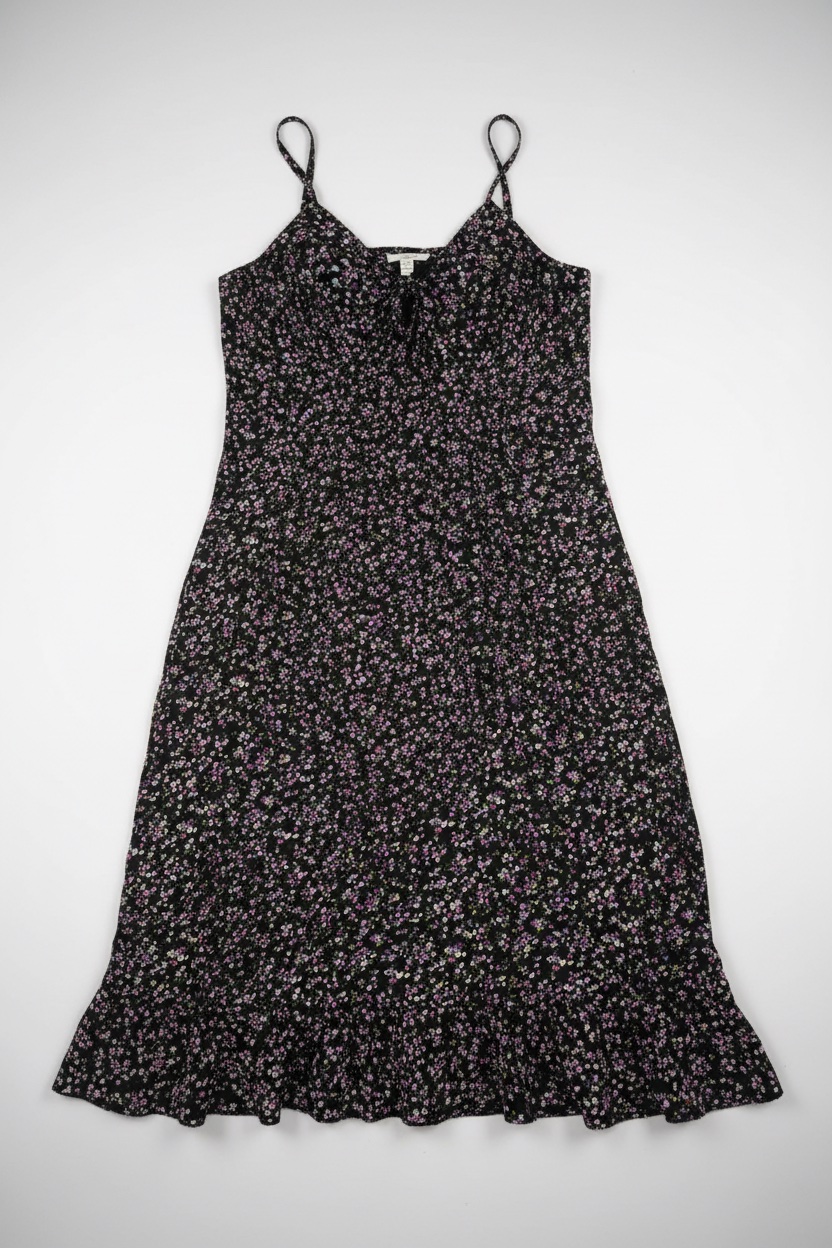 Robe fleurie midi