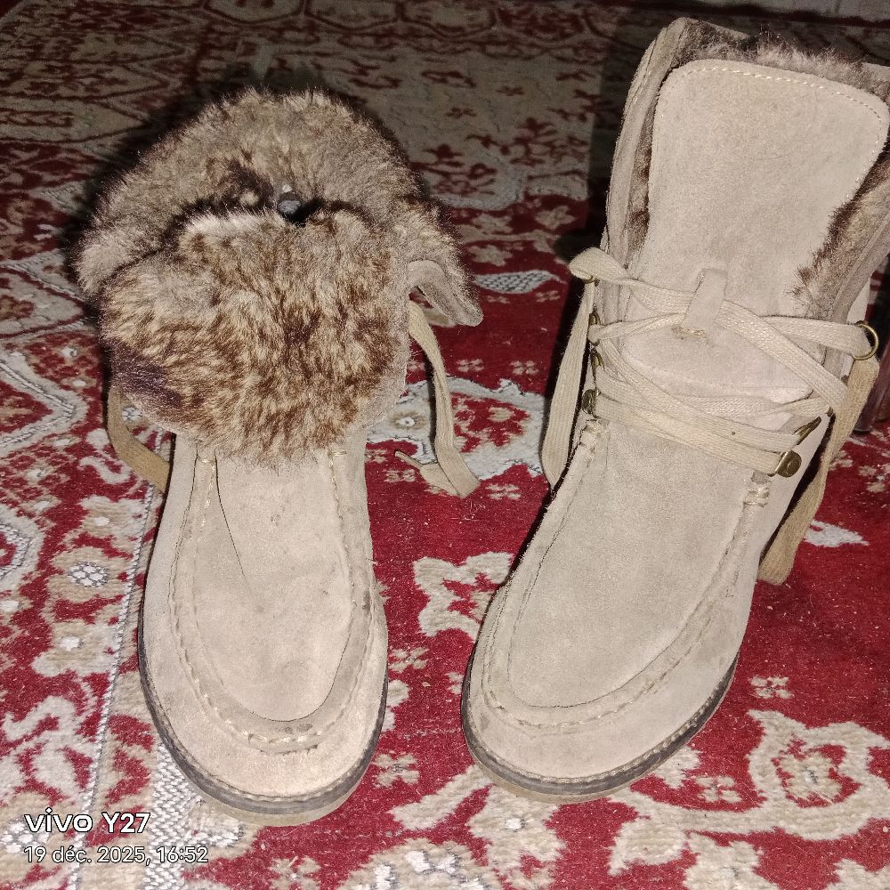 Bottines Marco Tozzi daim 