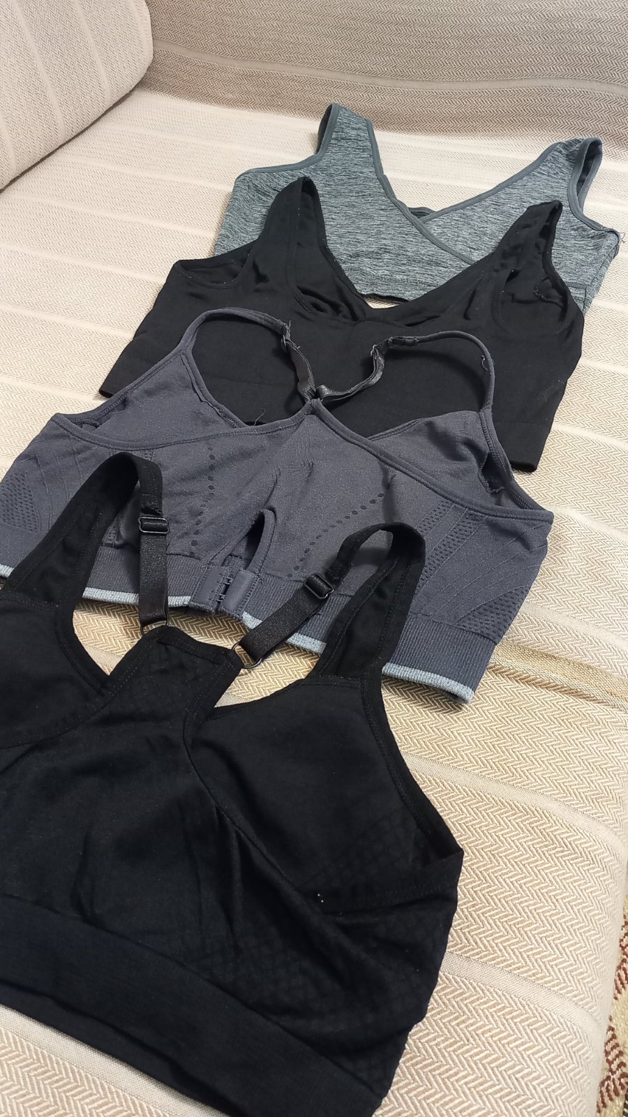 Lot de 4 brassières