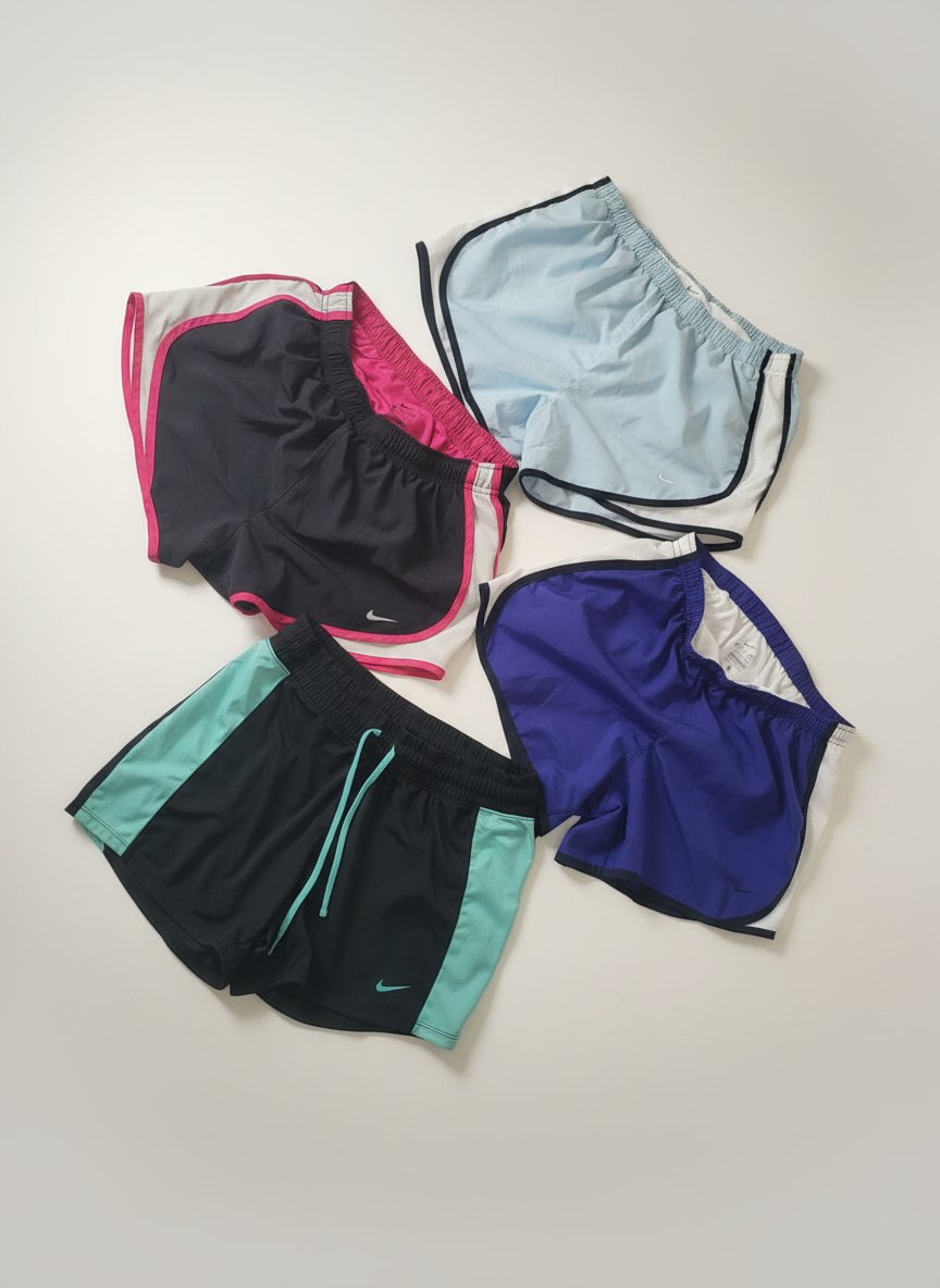 Lot de 4 shorts Nike authentiques pour femme 
