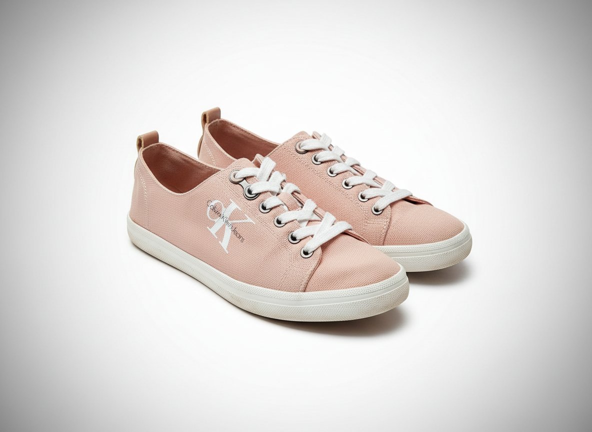 Des baskets calvin klein authentiques en parfait état 