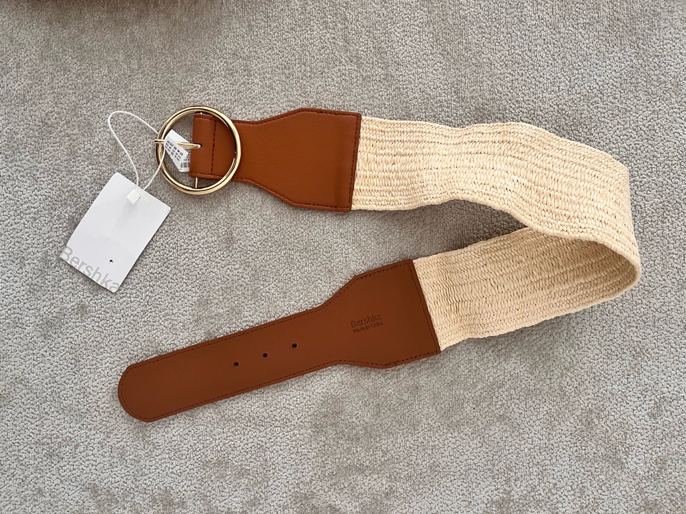 Ceinture en paille
