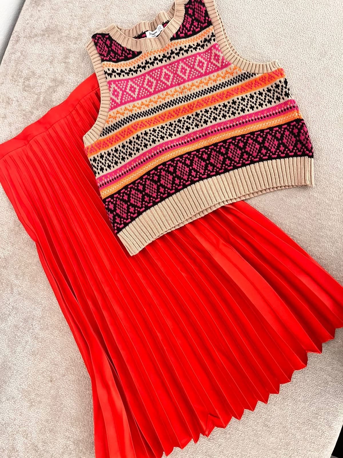 Ensemble jupe et surchemise