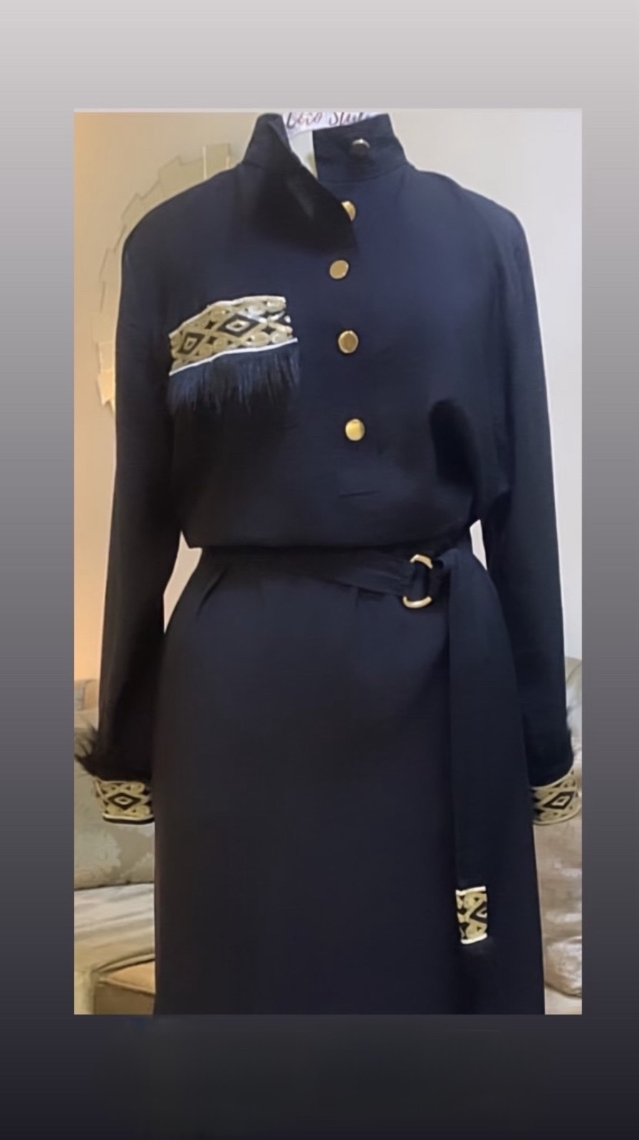 Robe noire