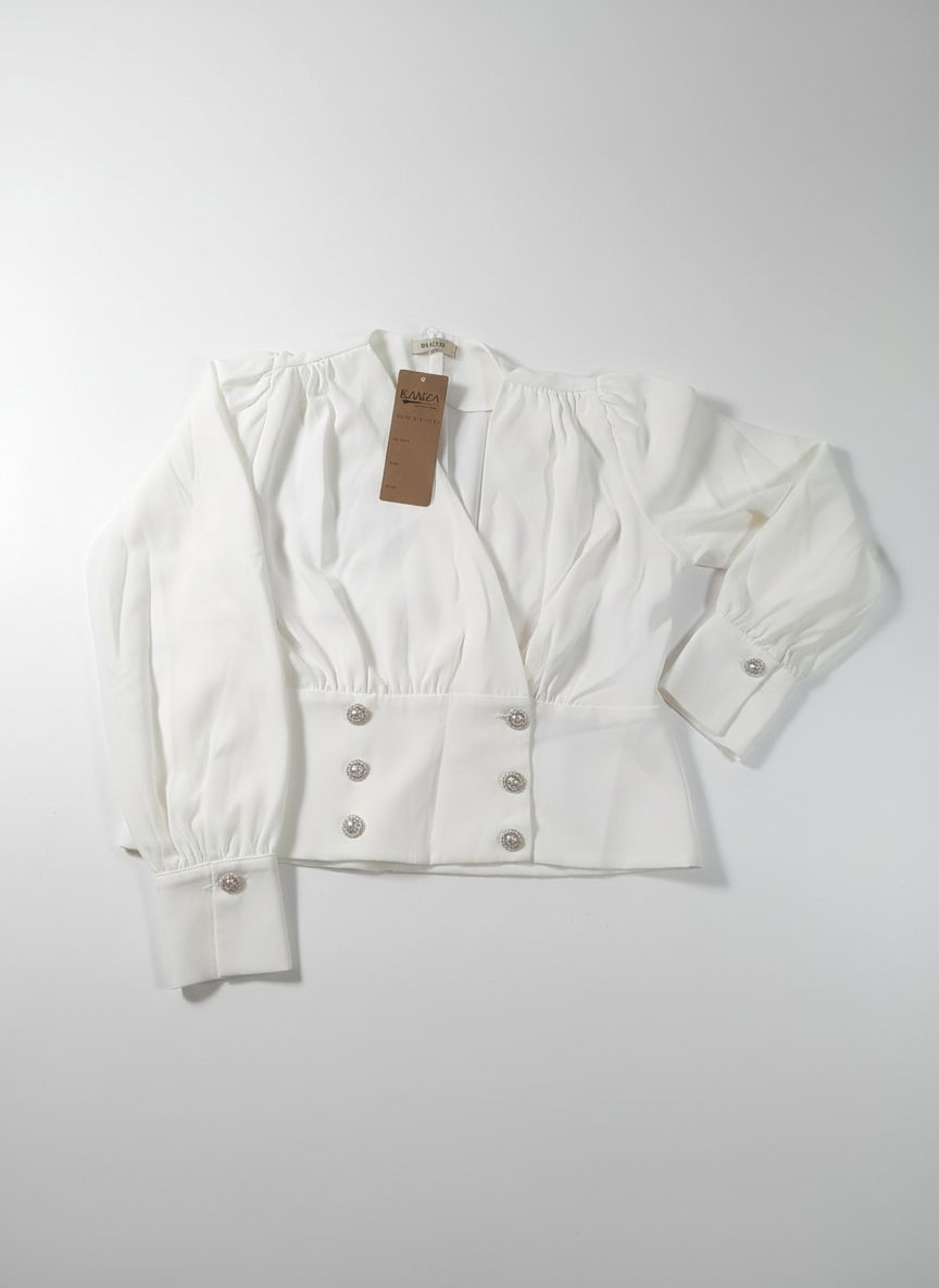 Chemise blanche élégante neuve