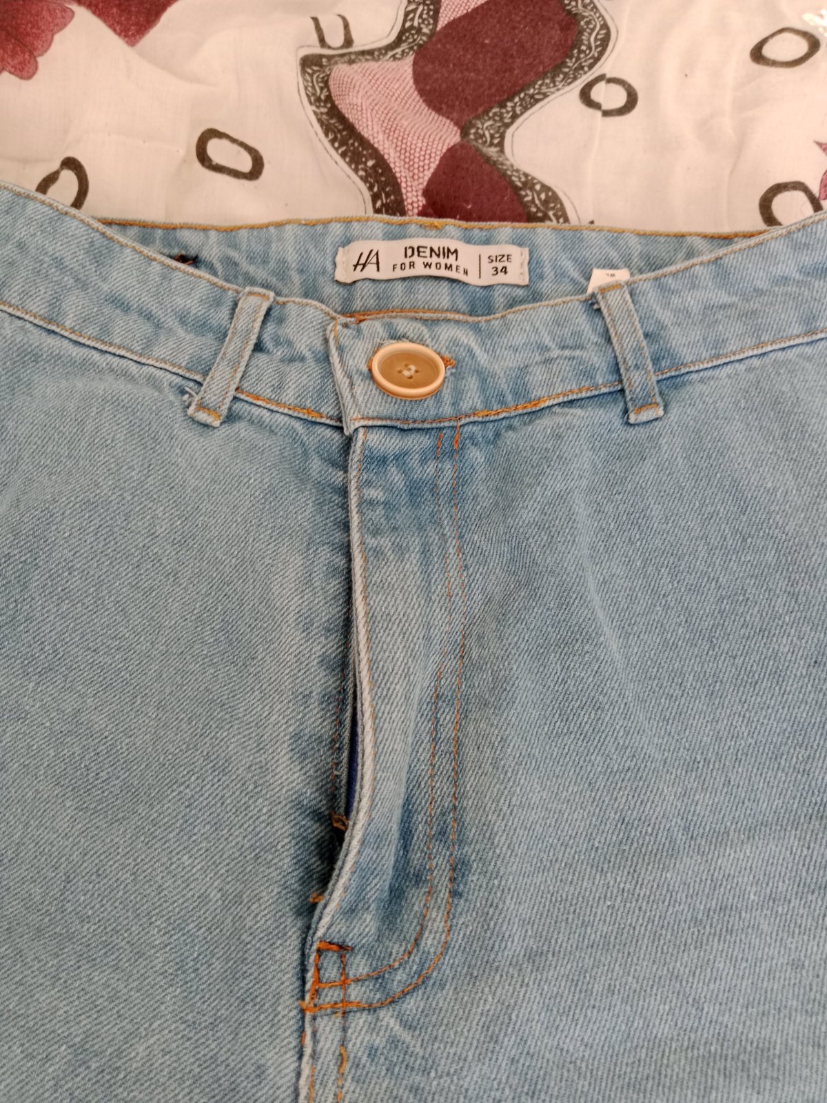 Pantalon jean denim HA