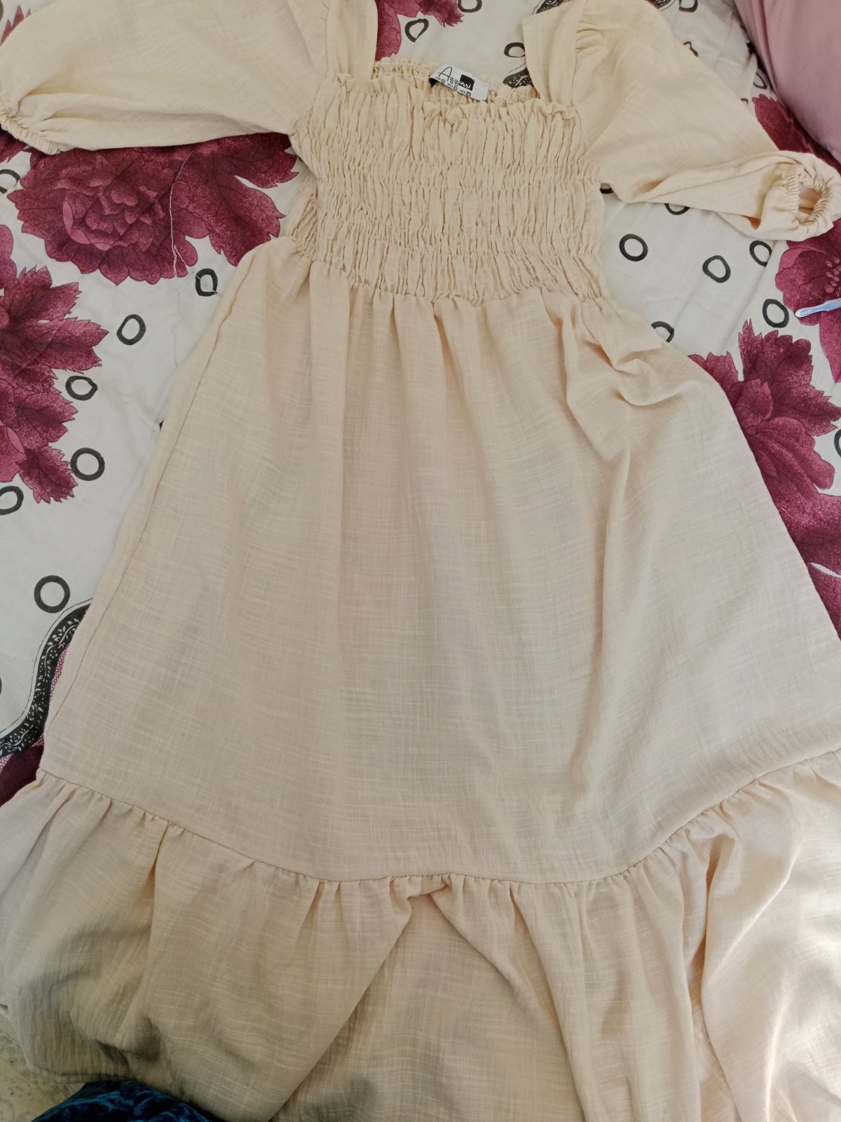 Robe beige taille 36