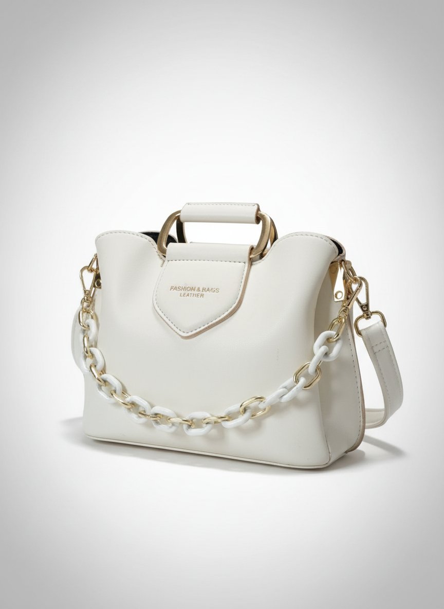 Sac à main blanc 
