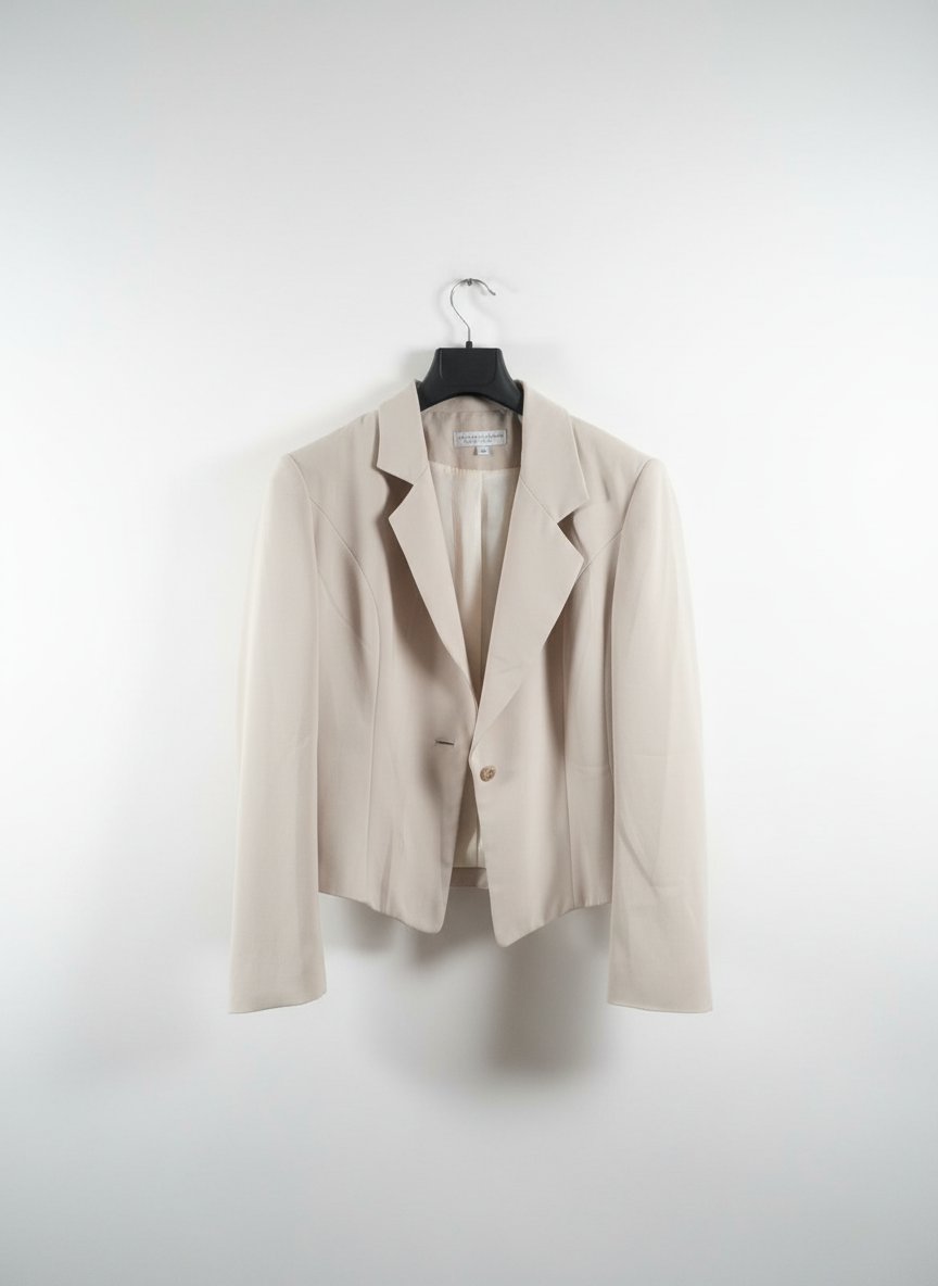 Blazer femme beige 