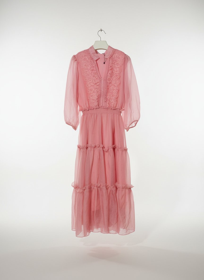 Robe rose 