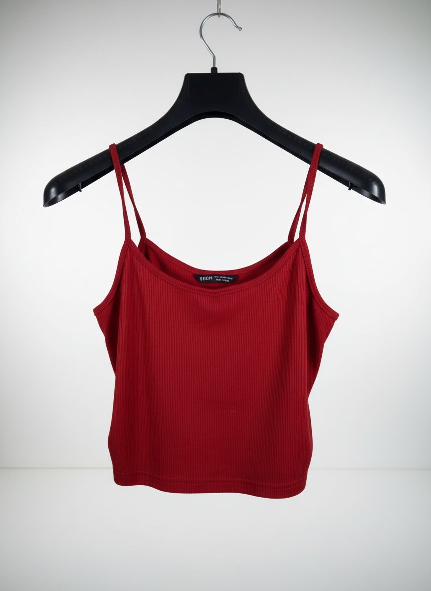Top rouge bordeaux 