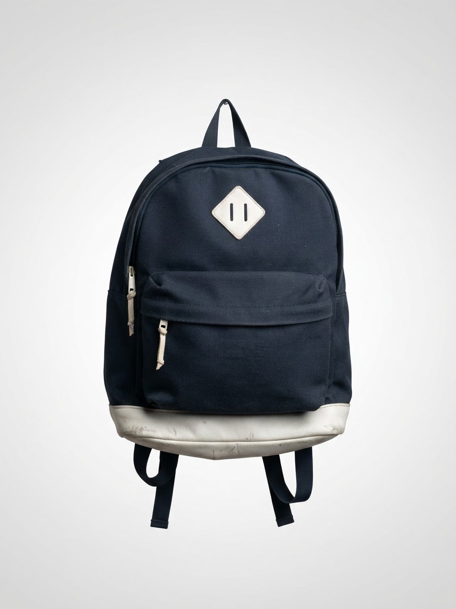 Cartable noir et blanc 