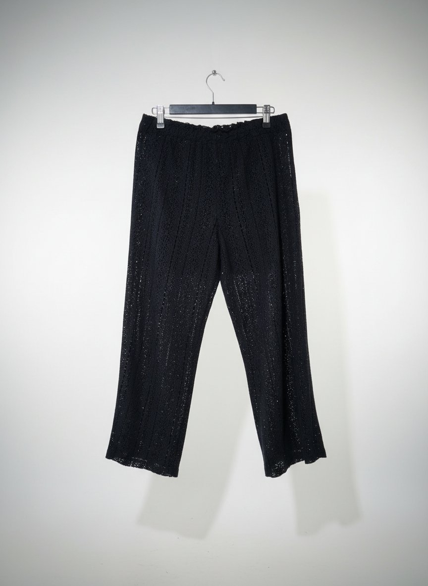Pantalon de plage en crochet 