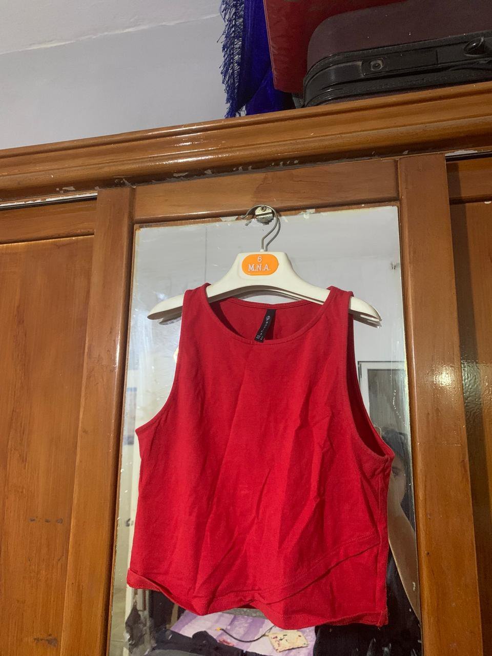 Top rouge 