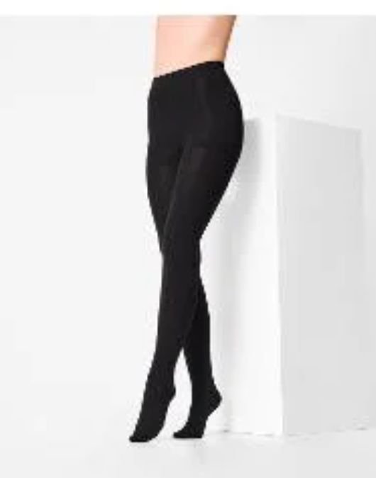 Collant opaque noir