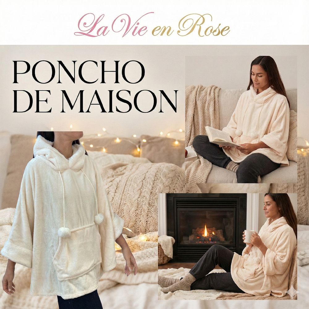 Poncho de maison