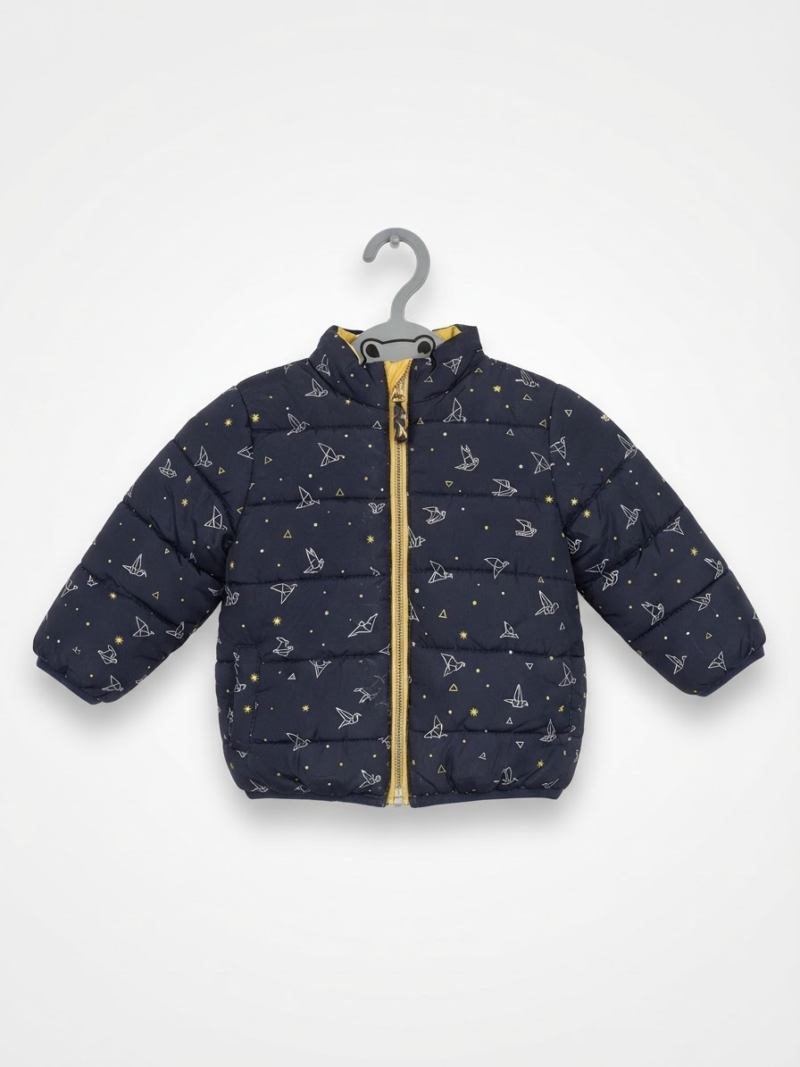 Manteau bebe reversible
