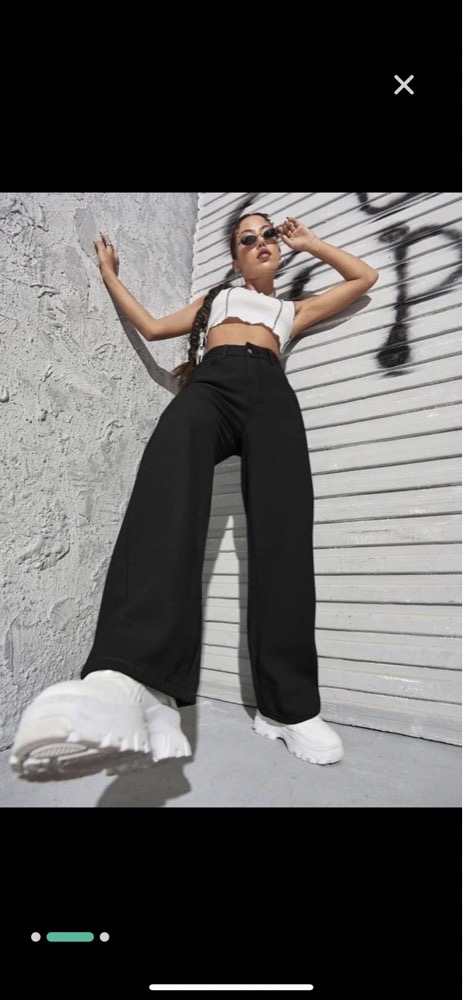 Pantalon large 