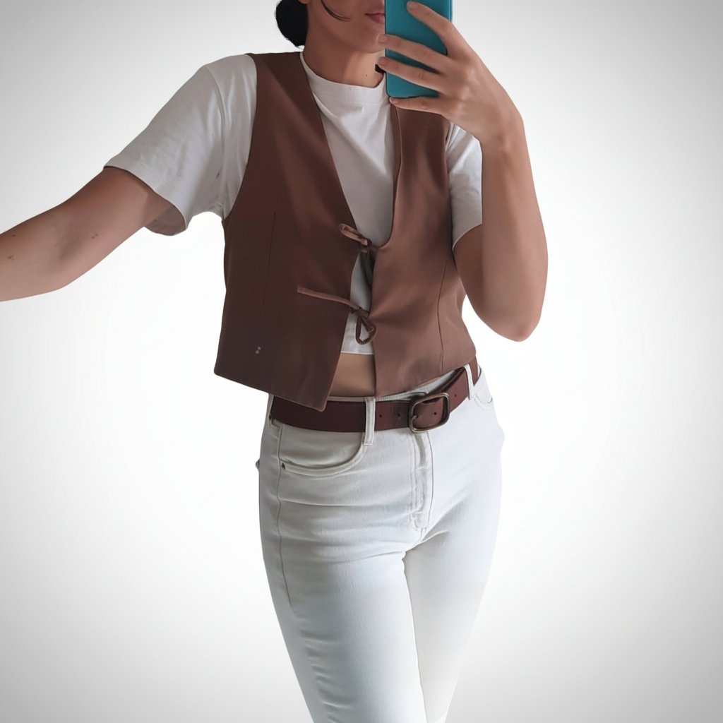 Total look en beige 