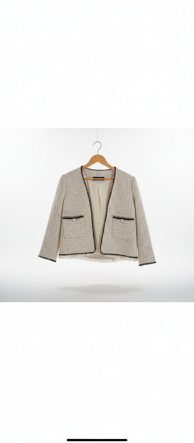 Veste en tweed zara