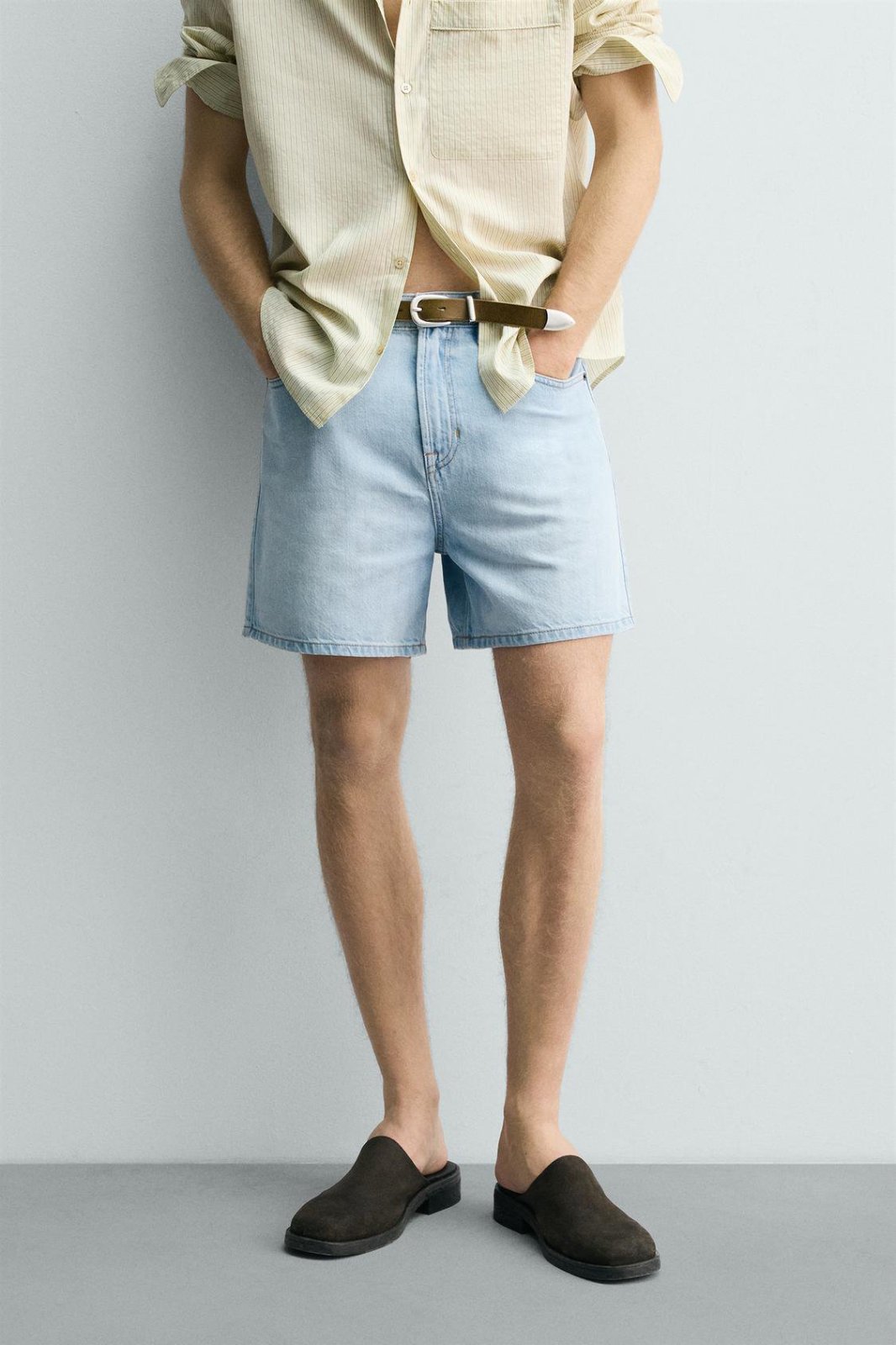 Jean shorts zara Homme 