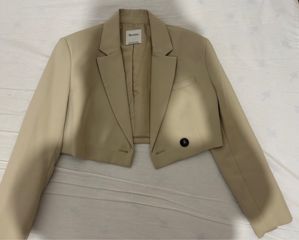 Cropped blazer 