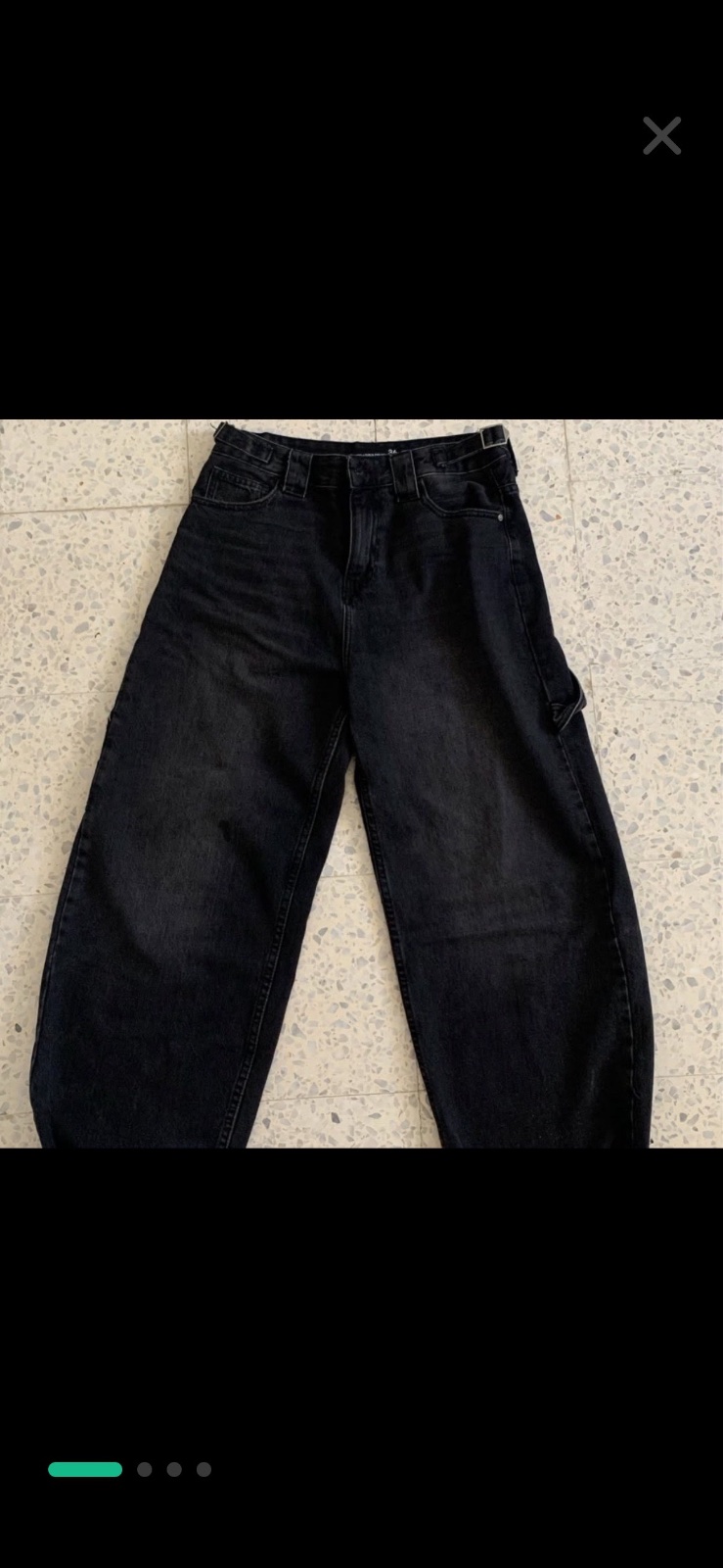 Stradivarius black jeans