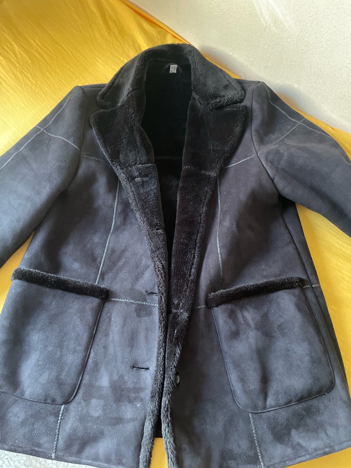 Manteau bleu 