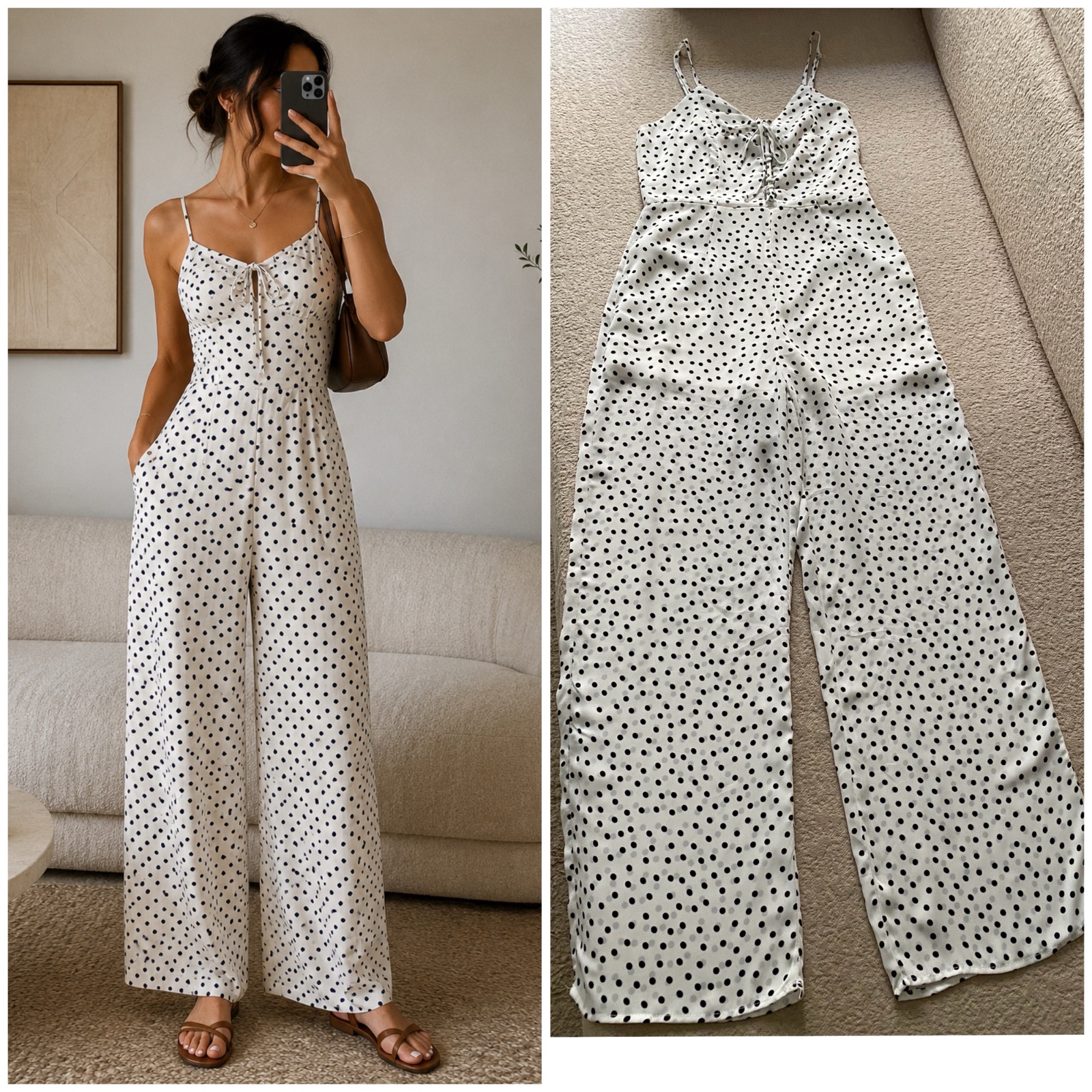 Combi polka dot Pull&Bear🤍🖤