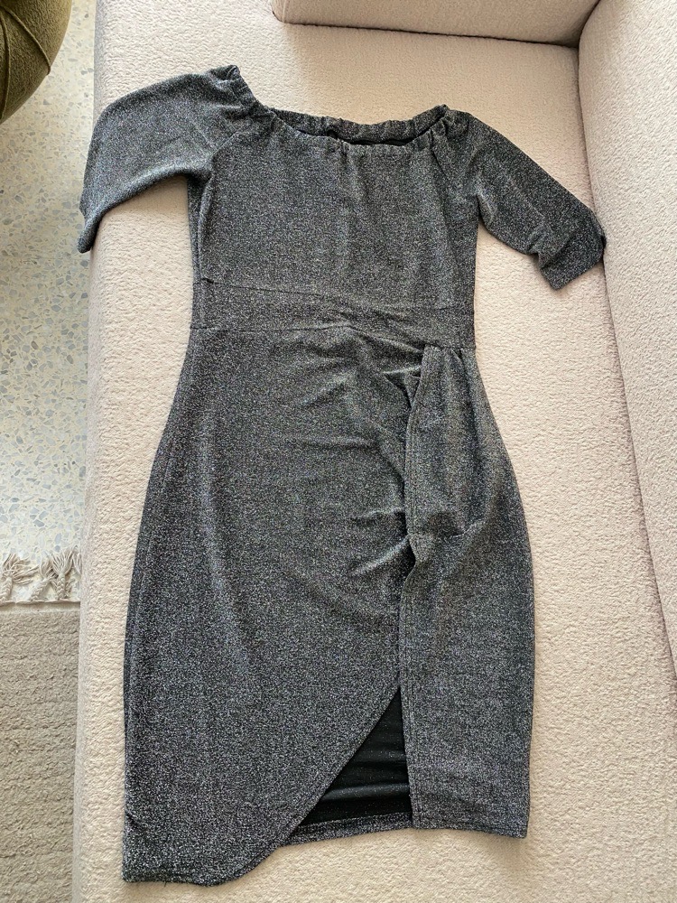 Robe gris taille M L