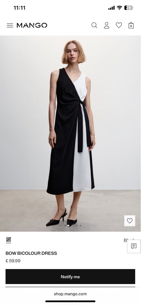 Robe mango neuve importée🇫🇷