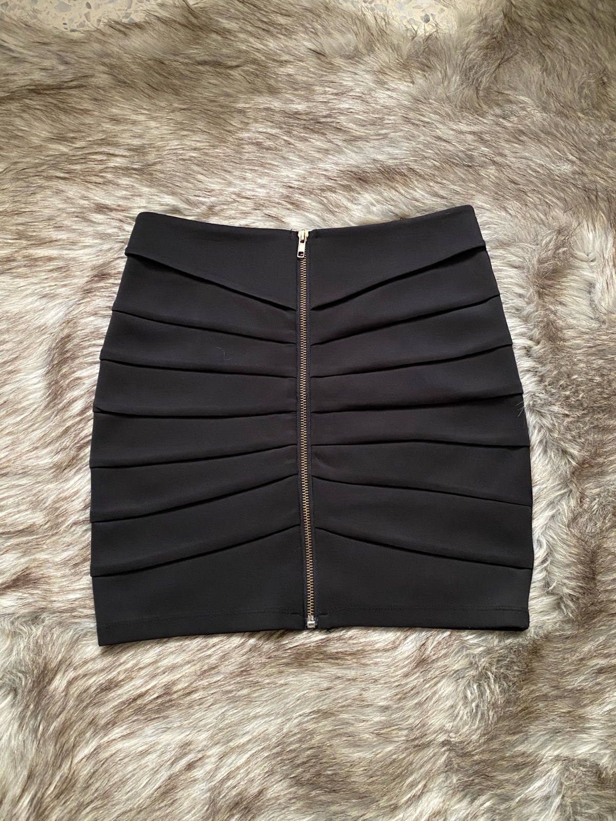 Jupe noir en coton 