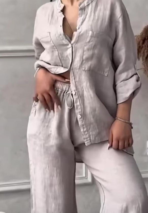 Très beau set taille L en blanc 