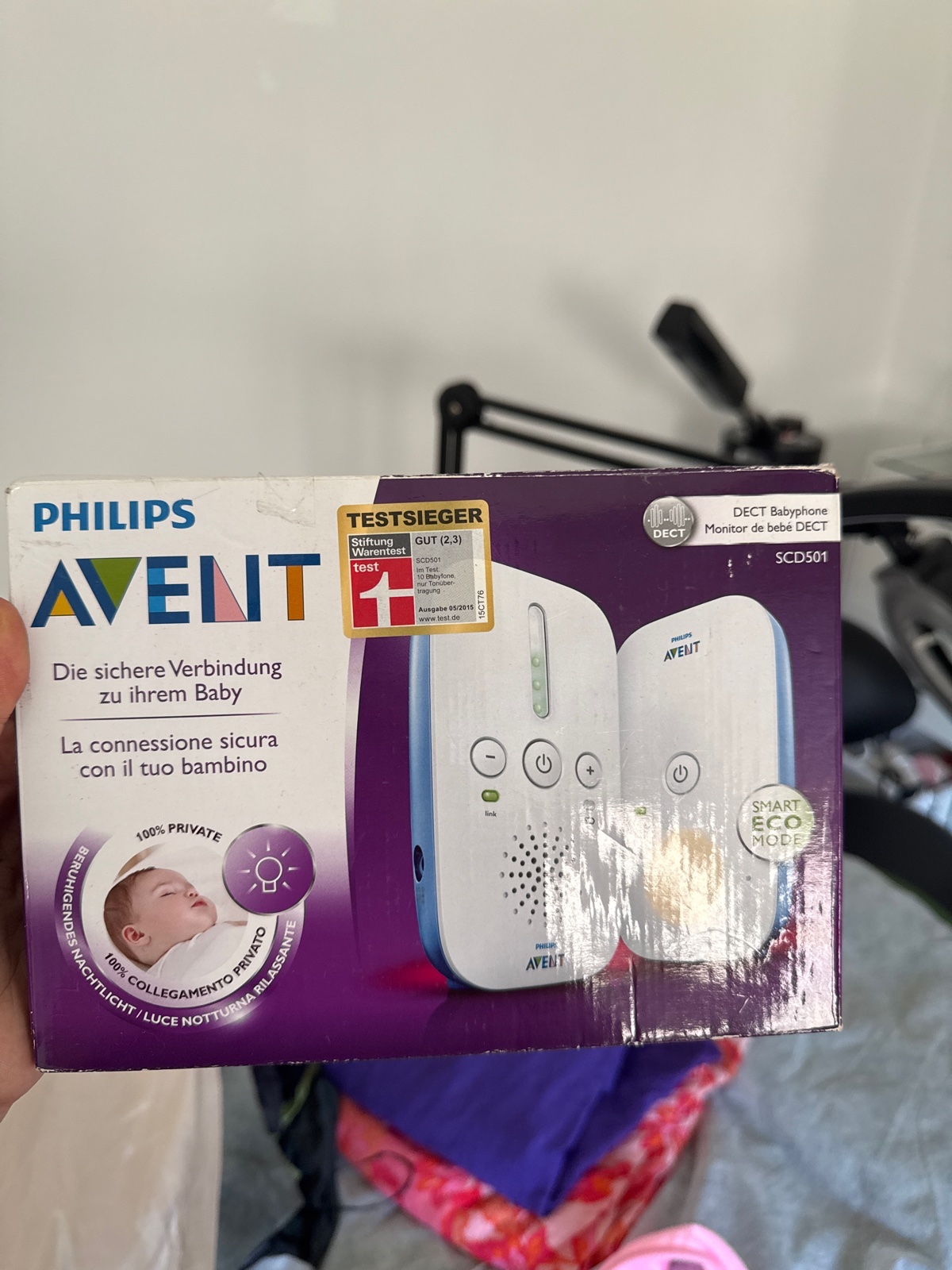 Ecoute bebé audio philips