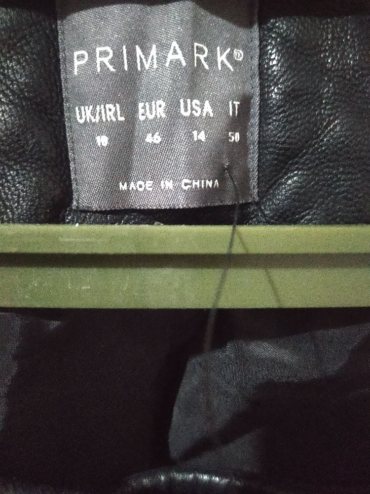 Veste cuir femme 