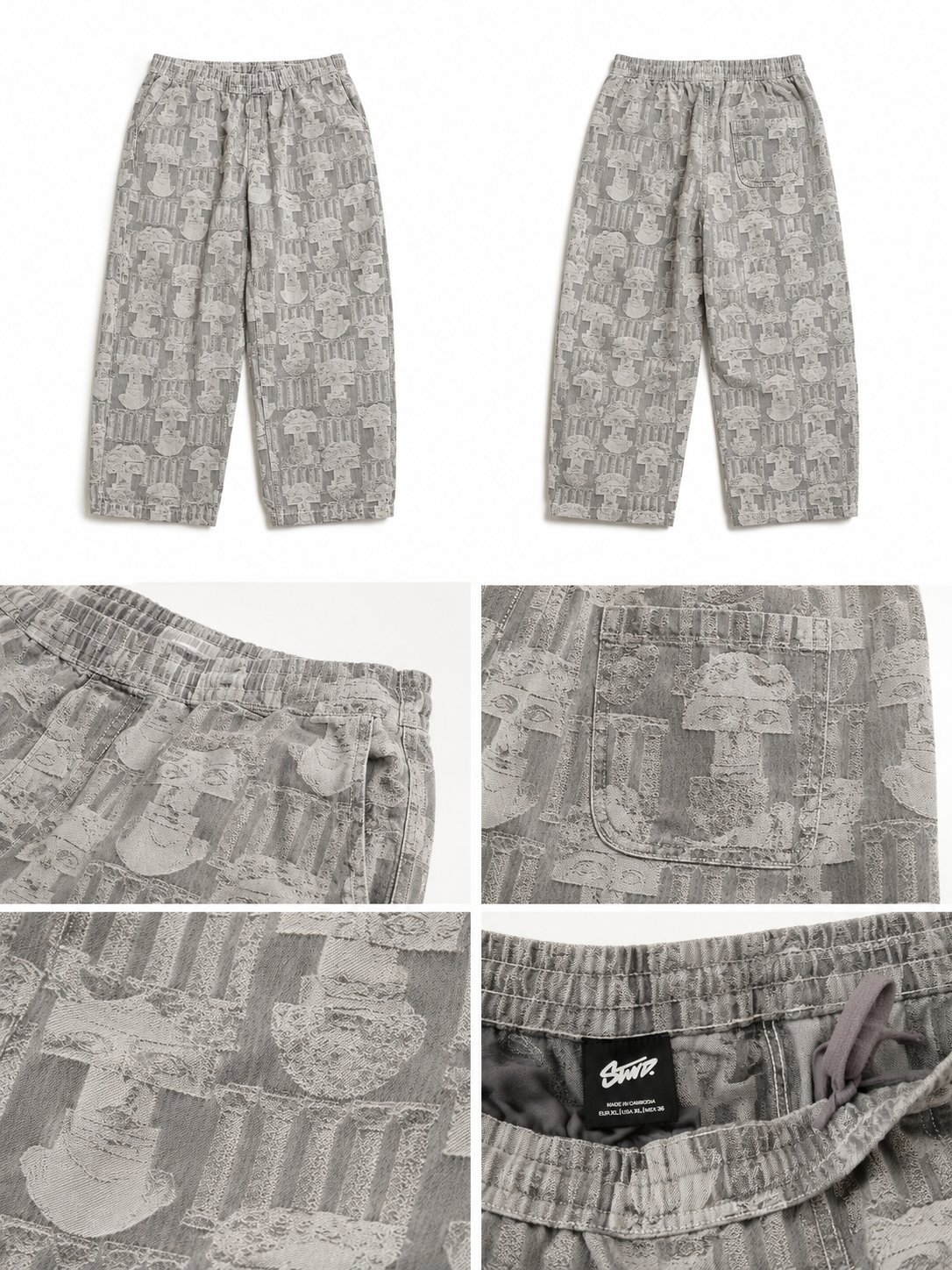 Pantalon pour homme gris 