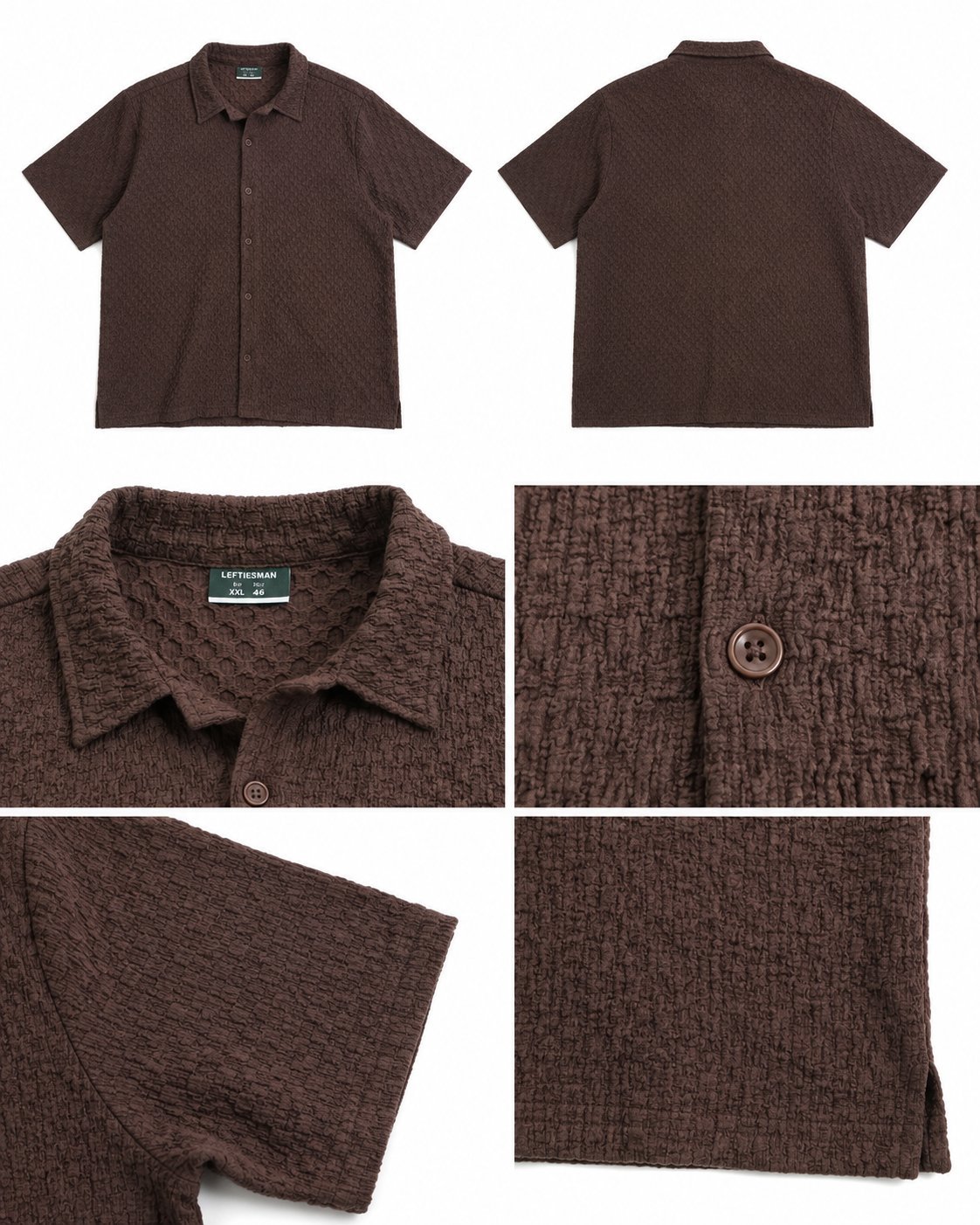 Chemise marron marron