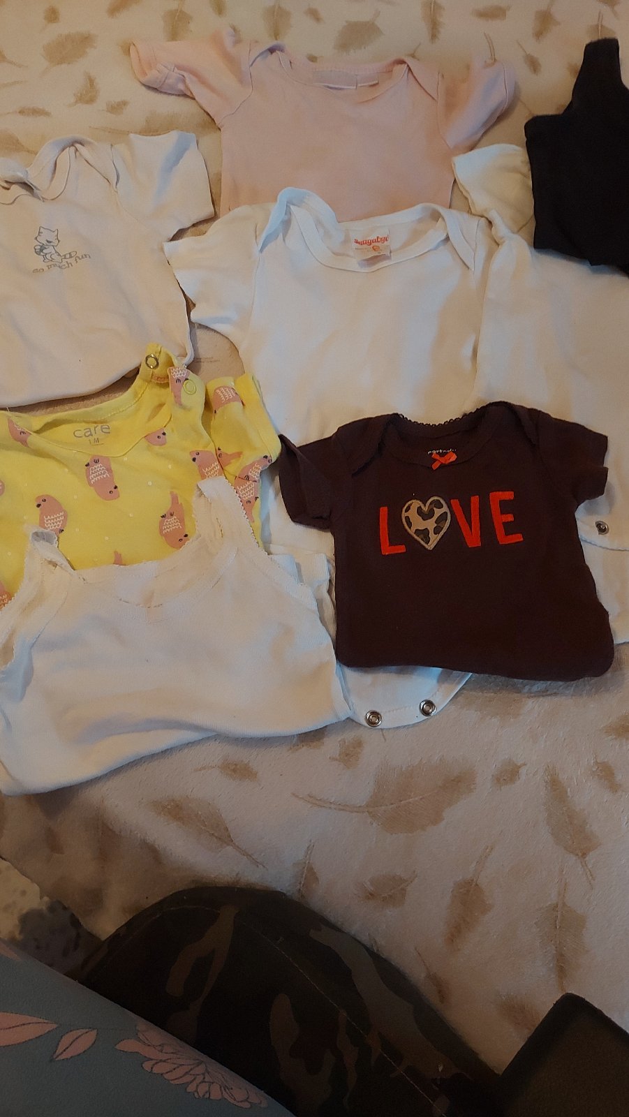 8 boudi demis manches bebe 0...6 mois