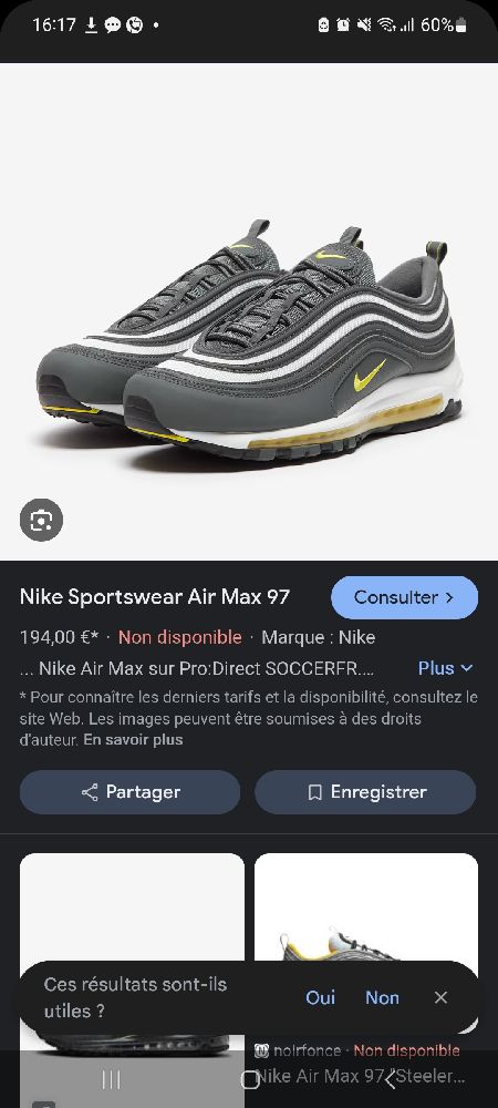 Nike sportswear Air max 97