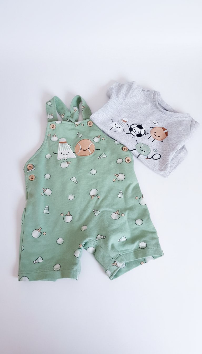 Salopette bebe garçons +boudi 