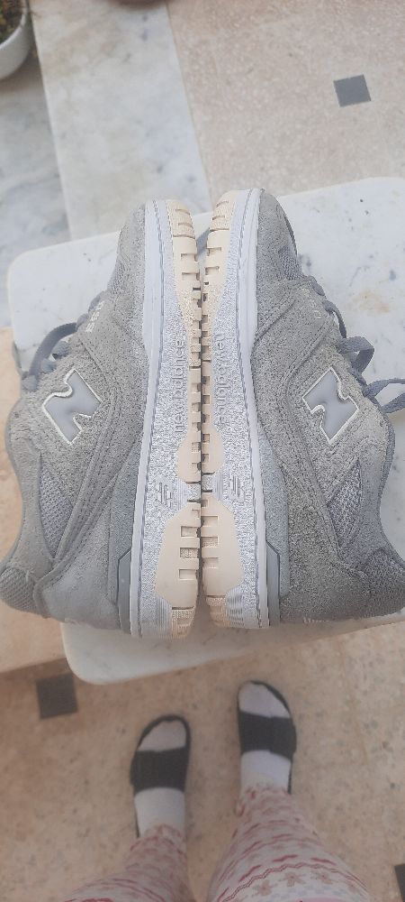 New balance 550 suede grey sneakers 