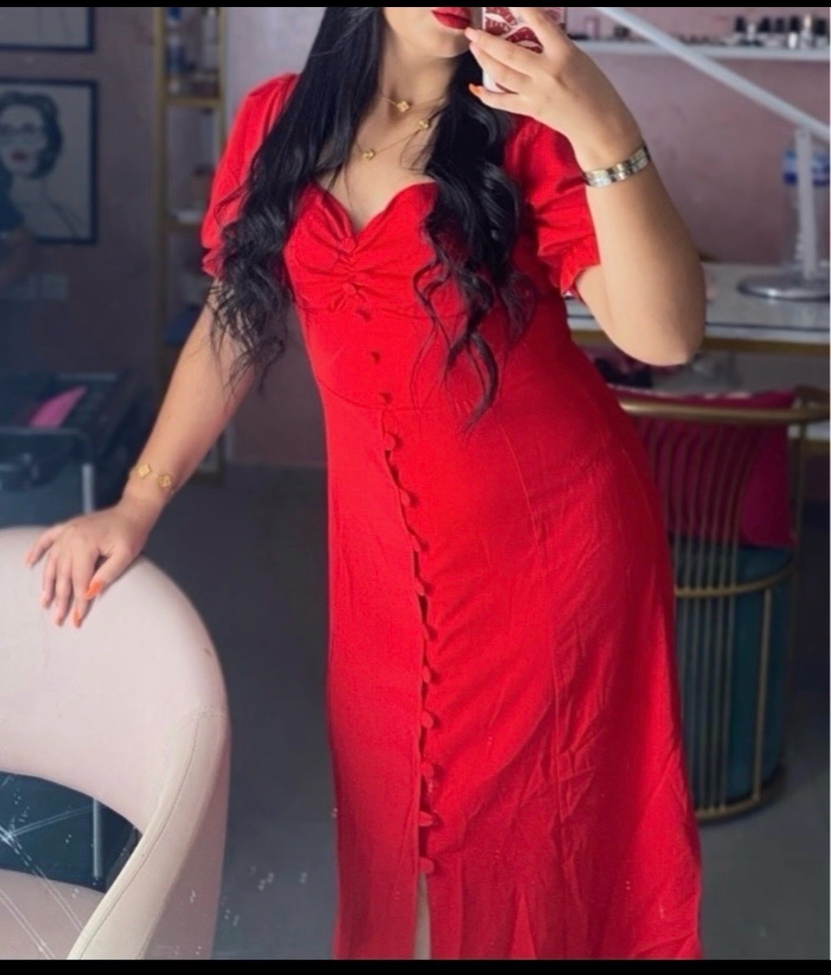 Robe rouge