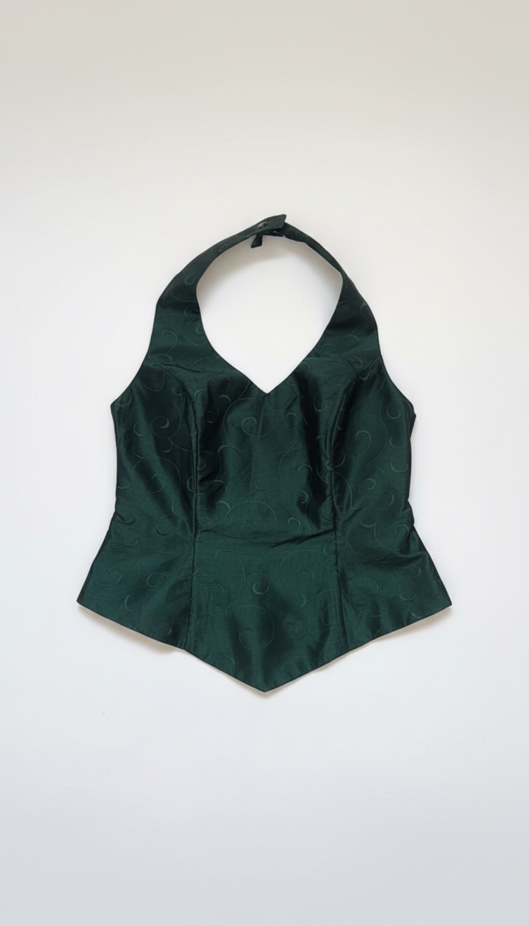 Corset vert