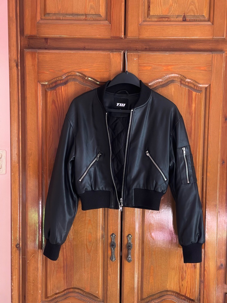 Biker jacket tally weijl en cuire 