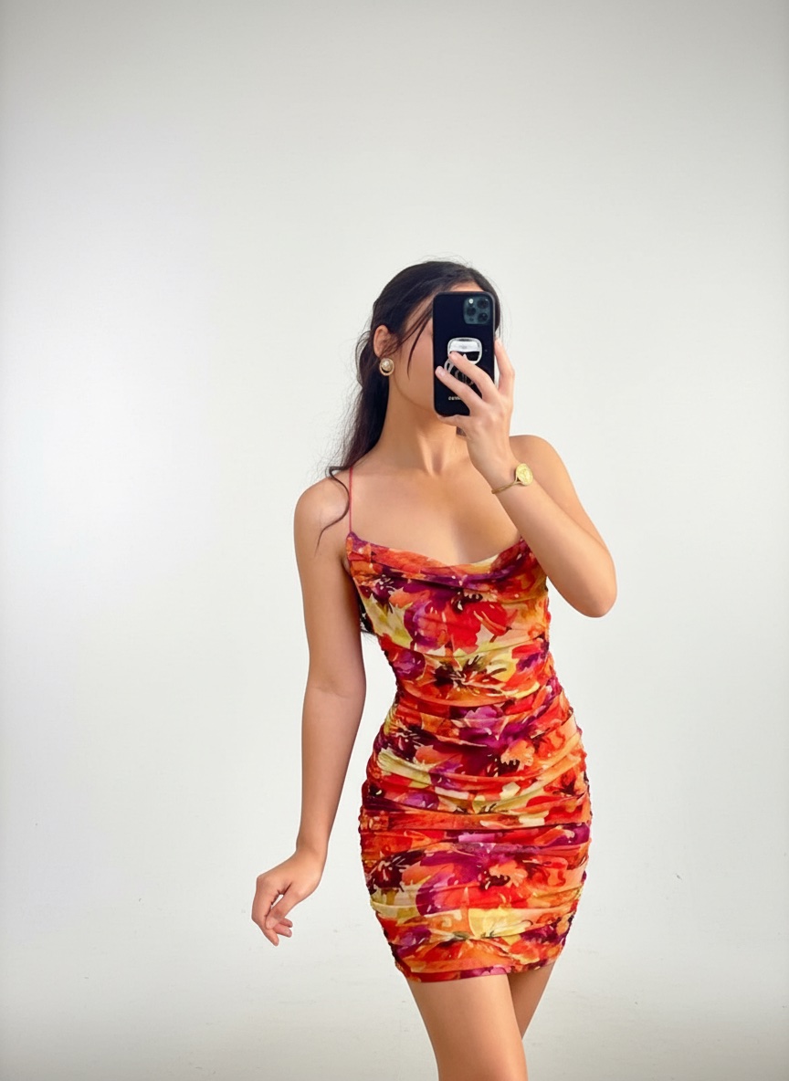 Robe florale 