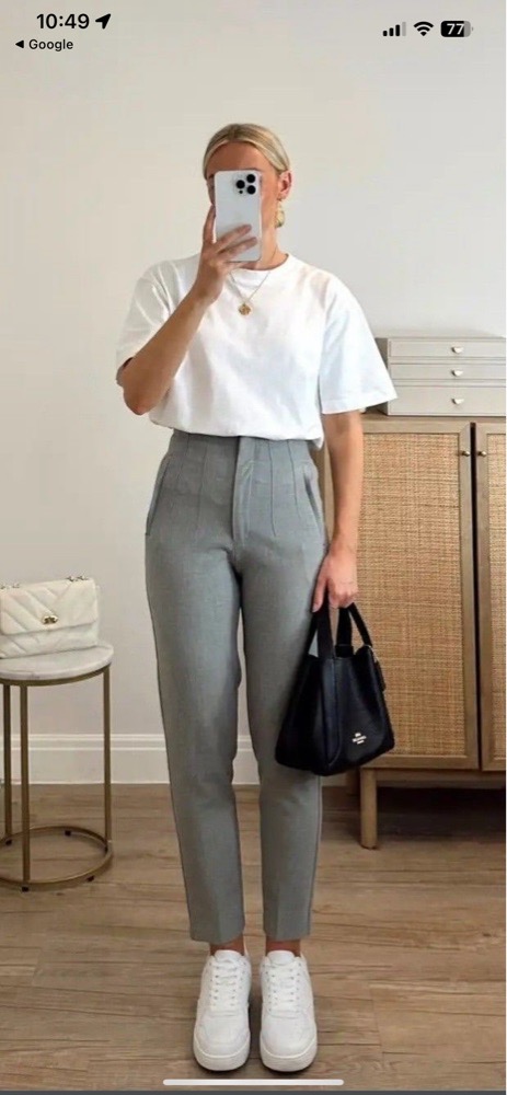 Pantalon blanc zara 