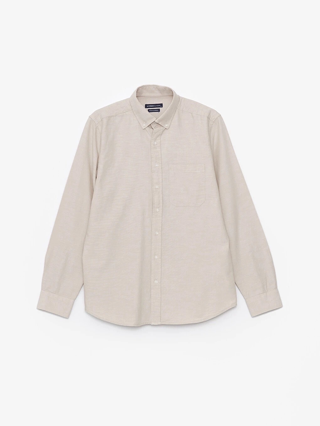 Chemise homme indicode beige 