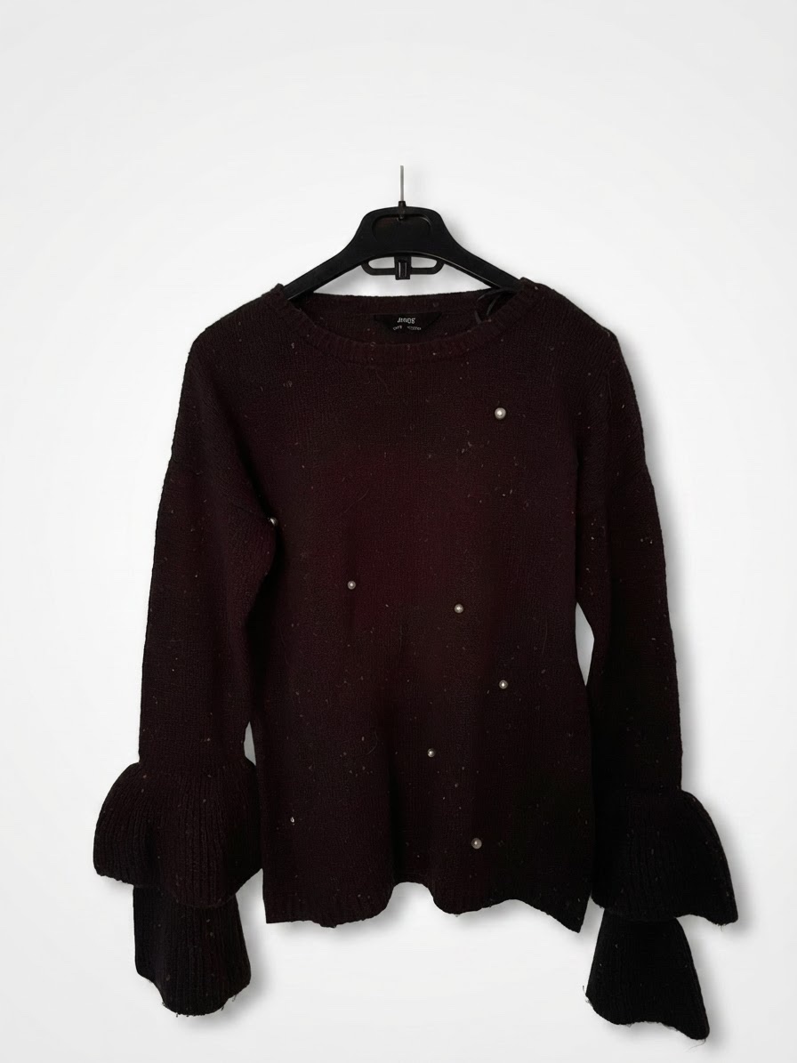 Pull avec main bouffante
